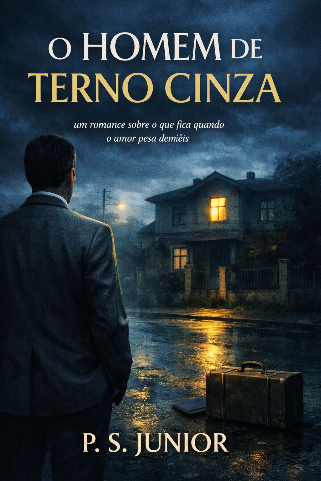 Capa de O Homem de Terno Cinza